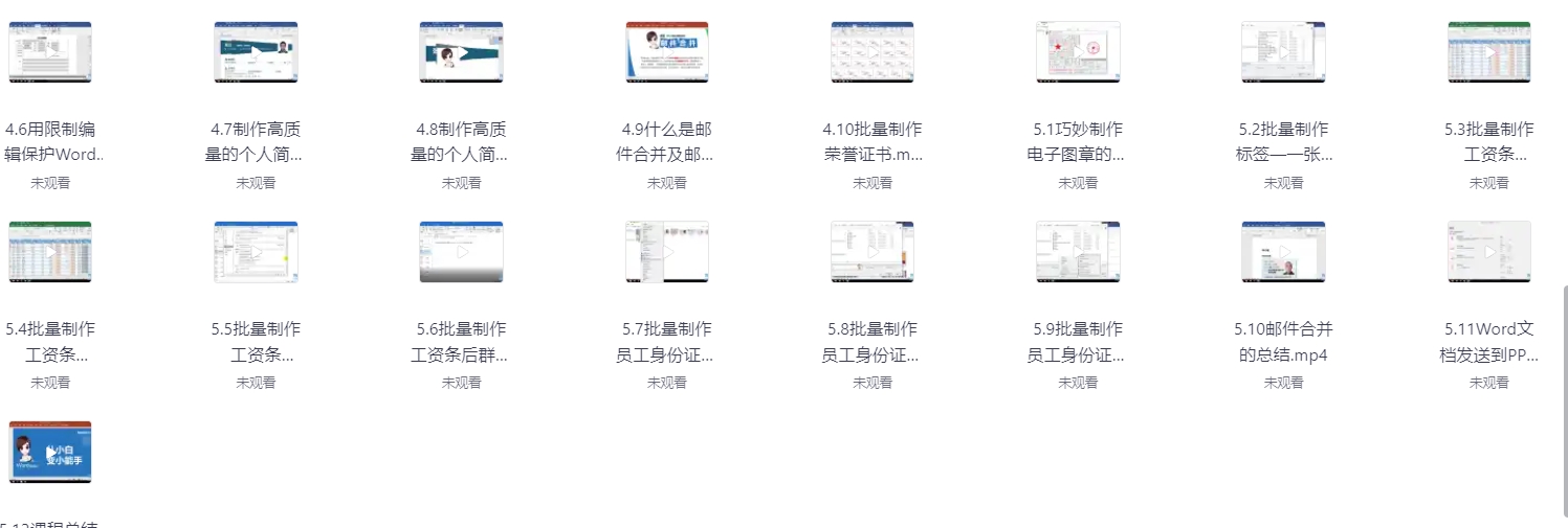Word高效办公：从小白到精通